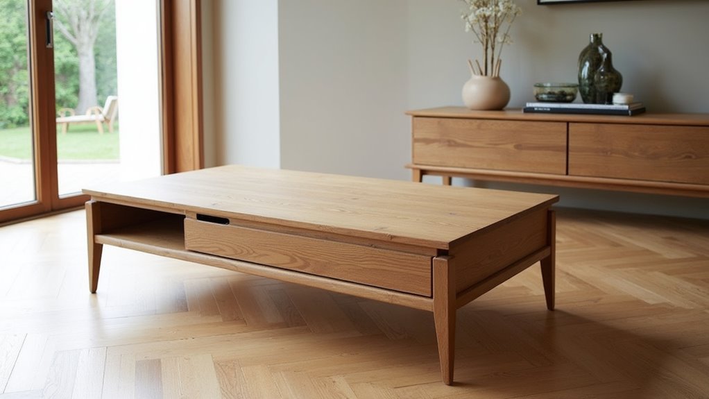 stylish scandinavian coffee table