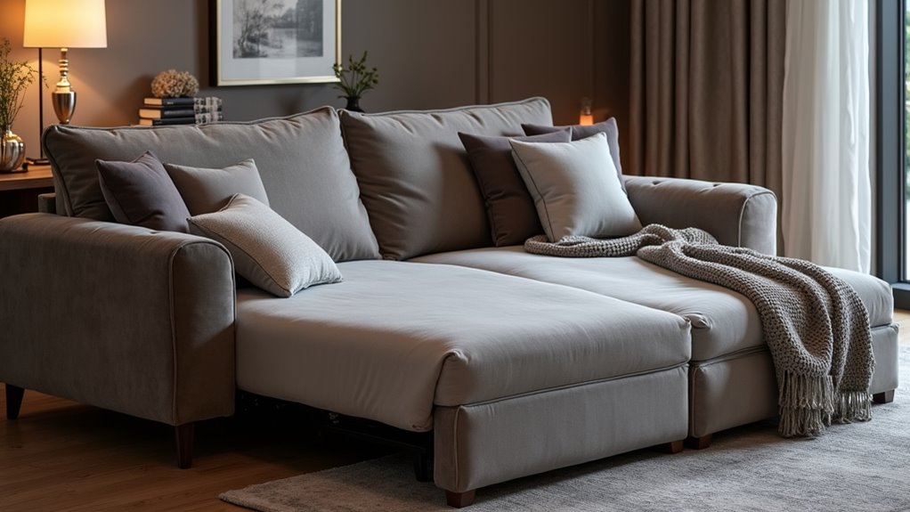 stylish sofa beds with technology
