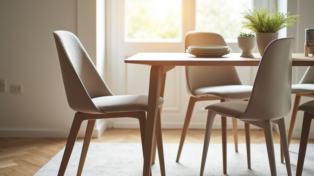 stylish space saving dining chairs