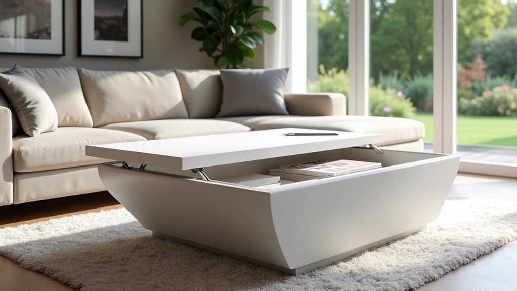 stylish storage coffee table
