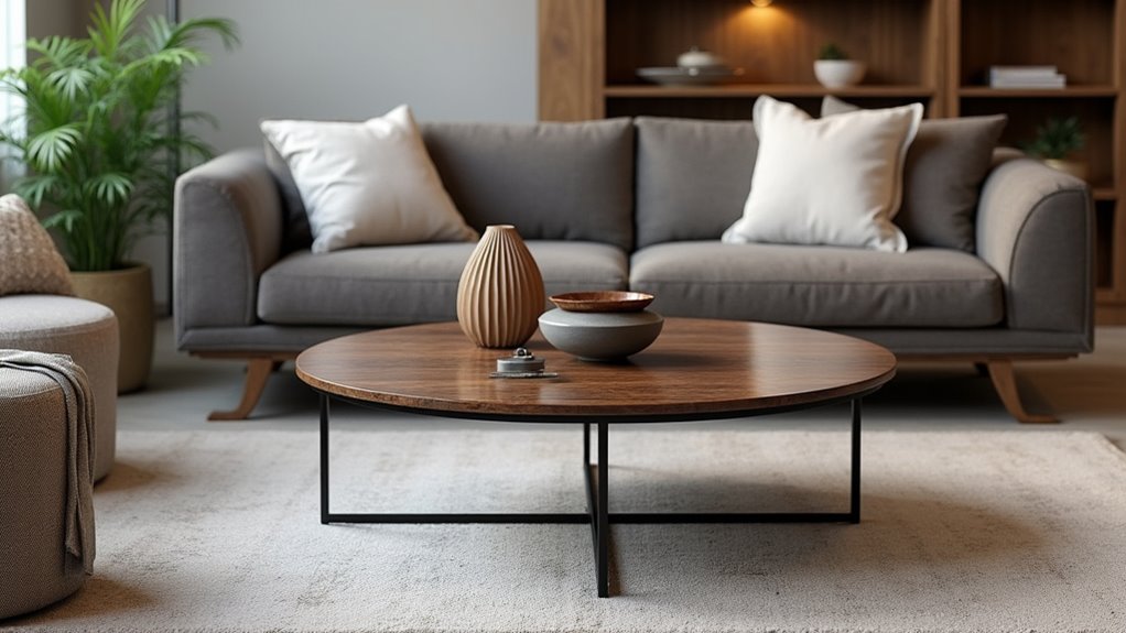 stylish two tier coffee table