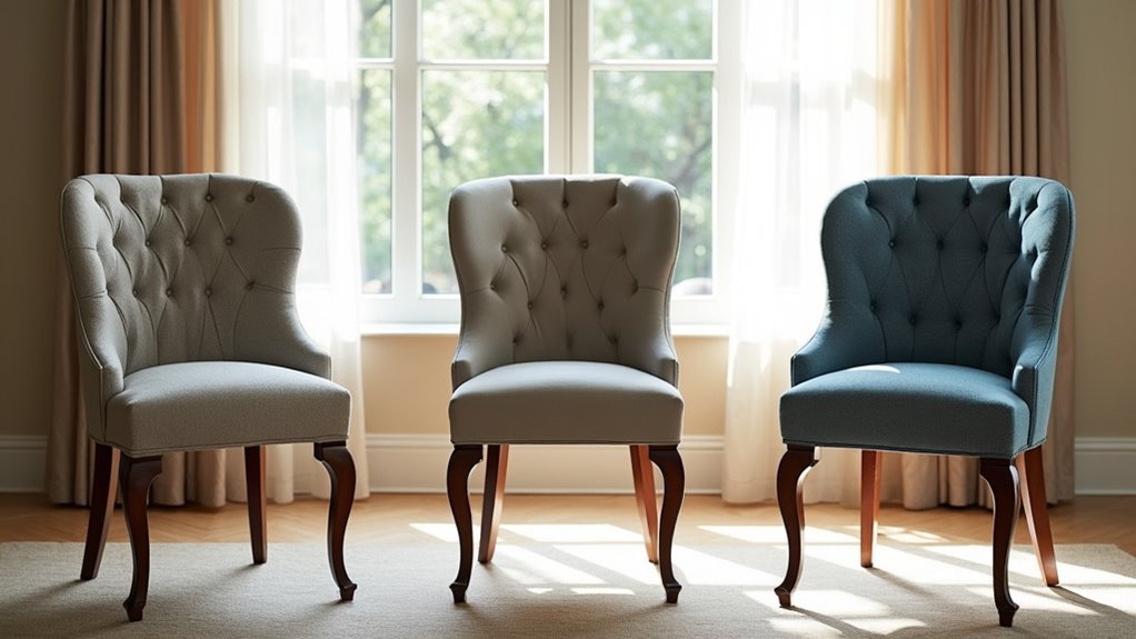 stylish upholstered dining chair