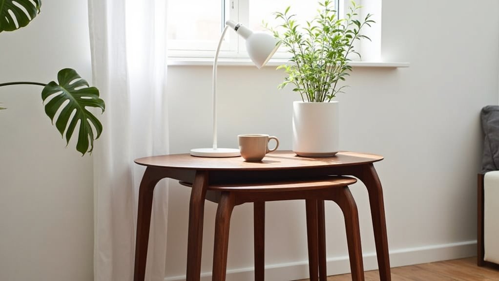 stylish versatile nesting tables