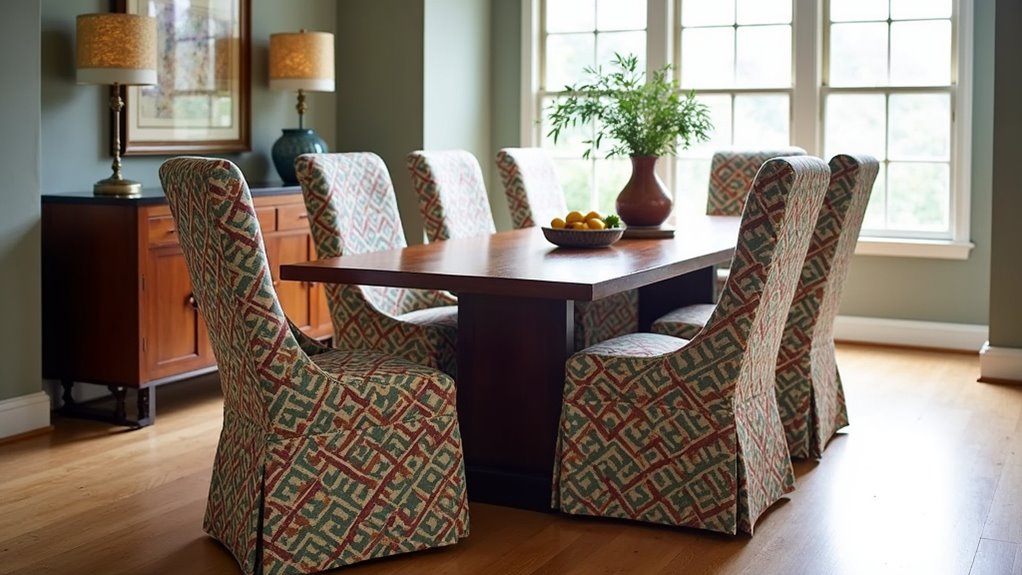 stylish wingback slipcovers transform