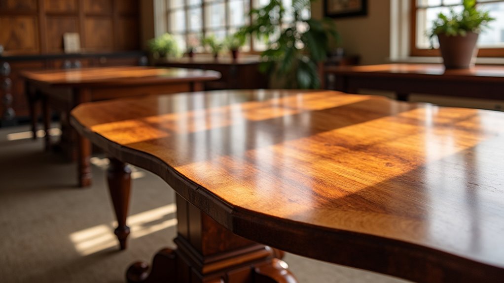 sustainable handcrafted hardwood tables