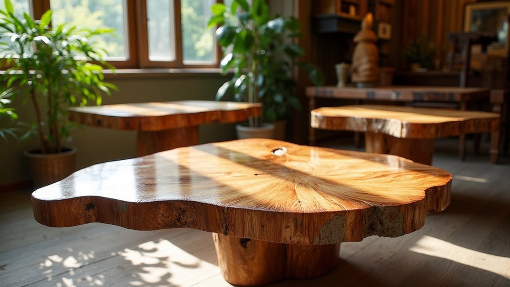 sustainable handmade coffee tables