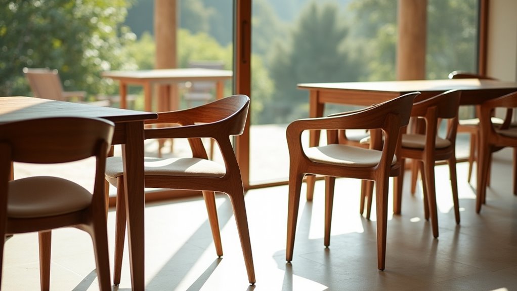 sustainable luxury dining chairs