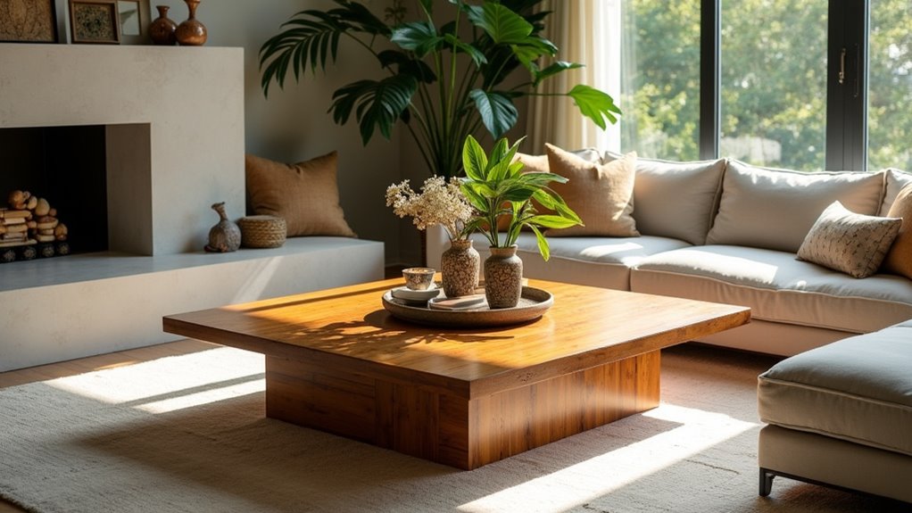 sustainable multi functional coffee table