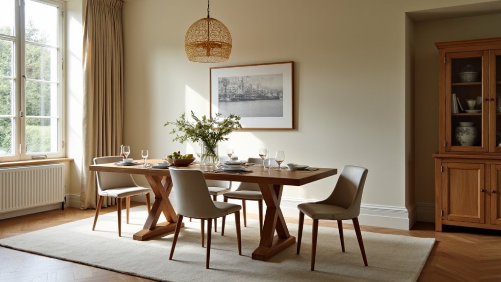 sustainable rustic dining elegance