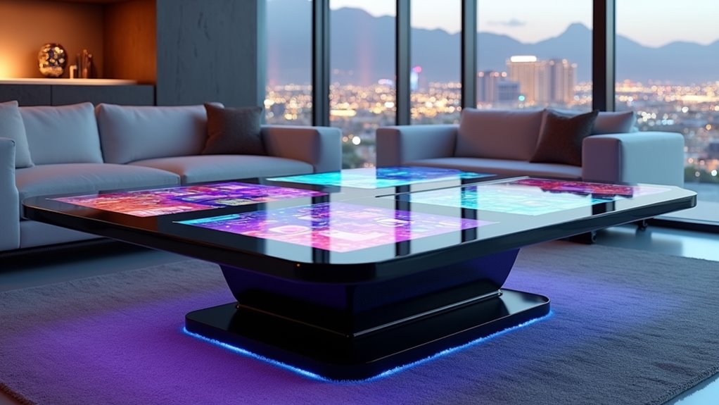tech integrated coffee table advantages