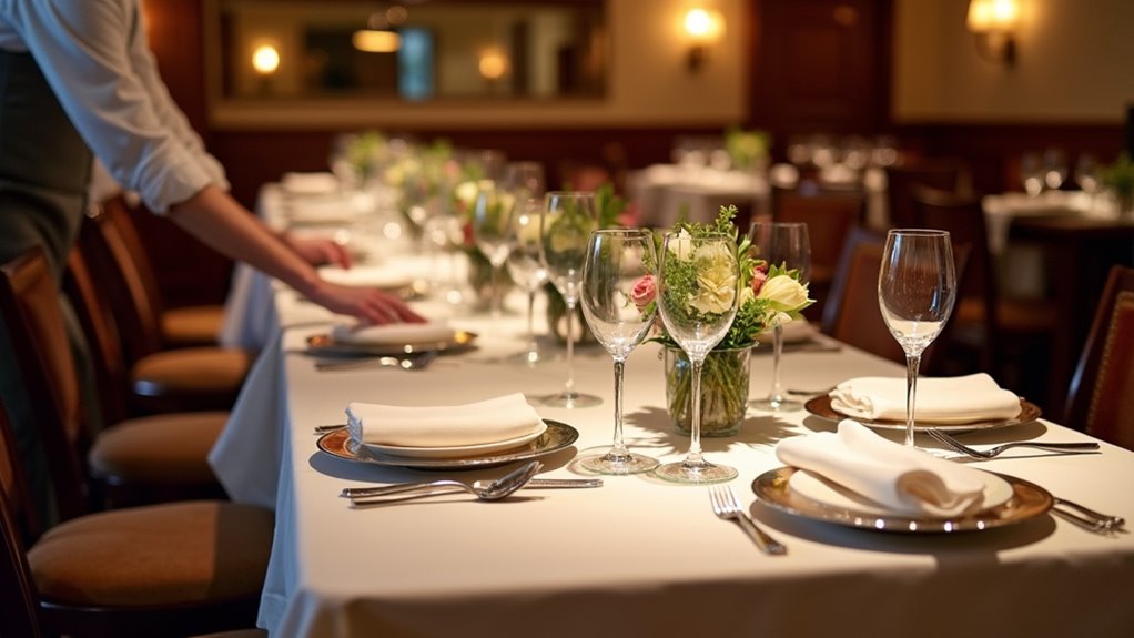 thoughtful napkin presentation matters