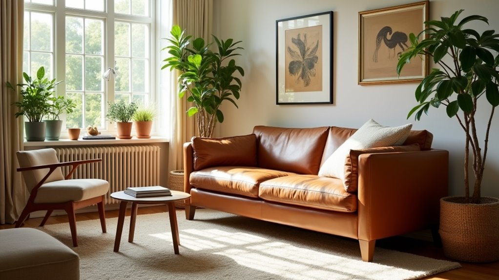 timeless luxury leather sofa