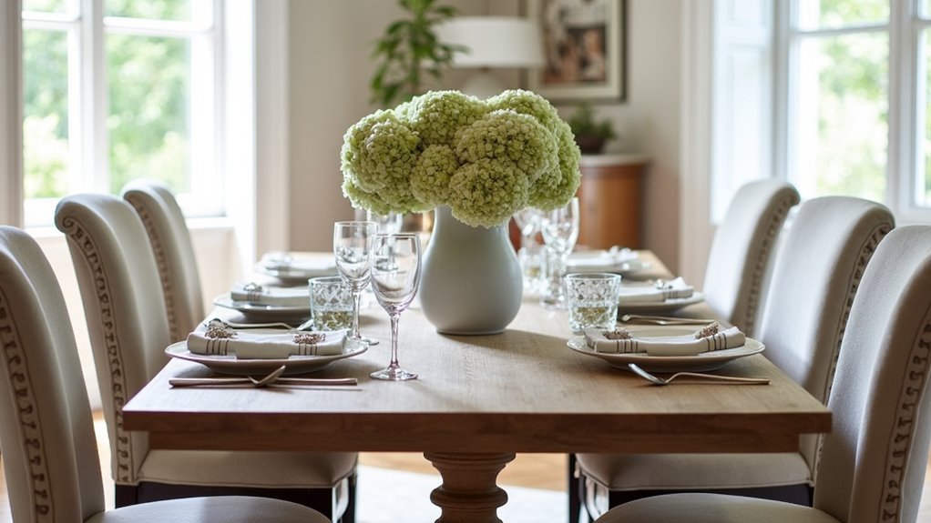 timeless oak dining elegance