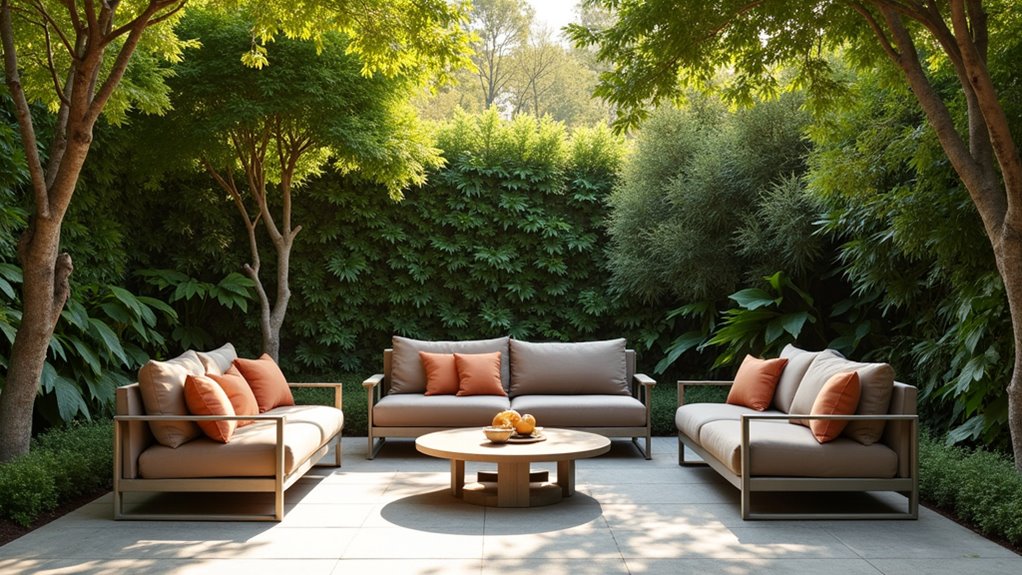 timeless outdoor modular elegance