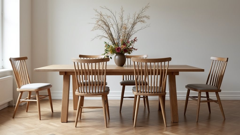 timeless slat back chairs