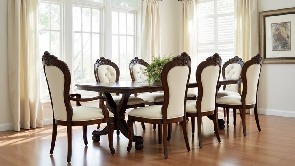 timeless tufted dining chair