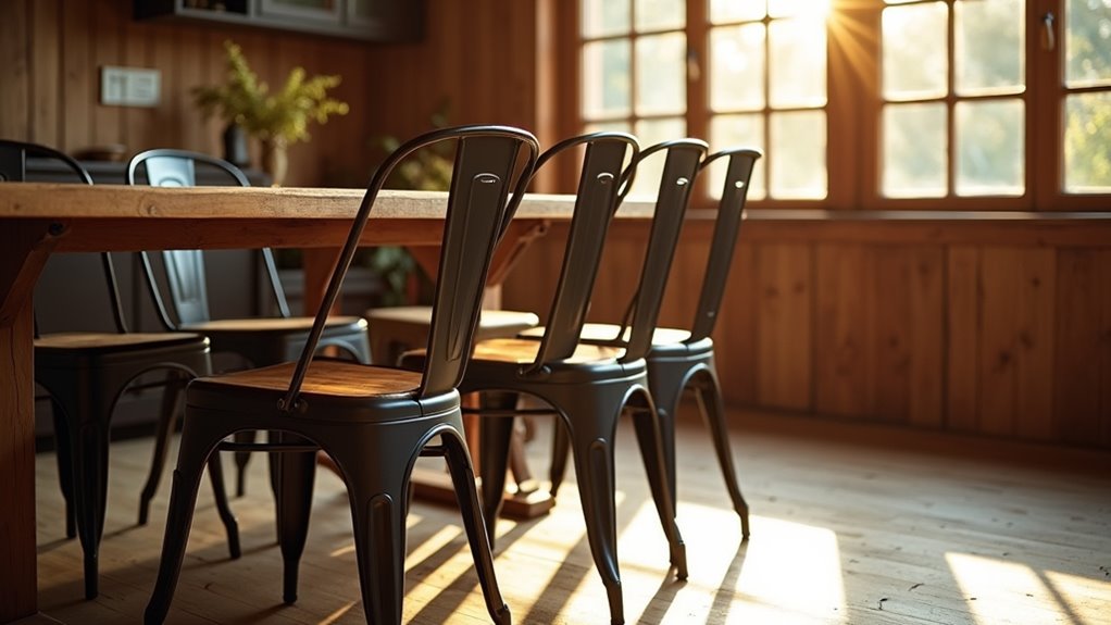 timeless versatile steel chairs