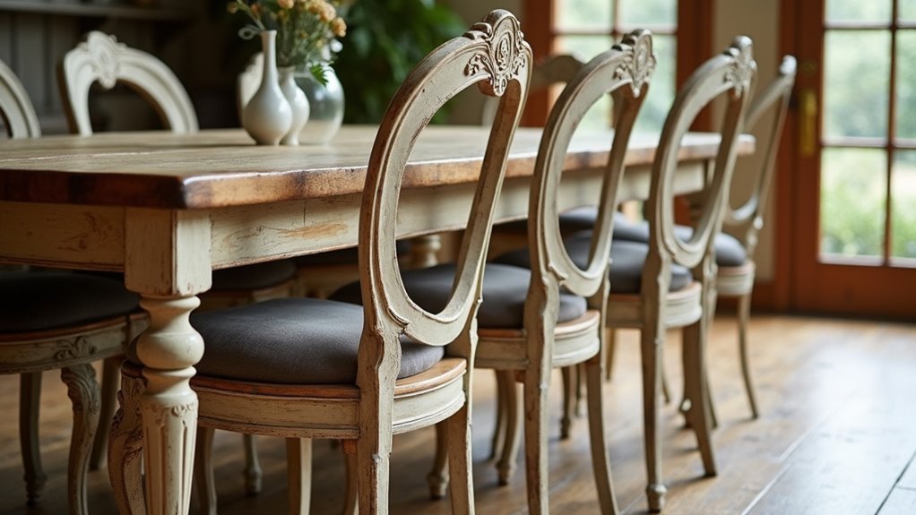 timeless vintage farmhouse chairs