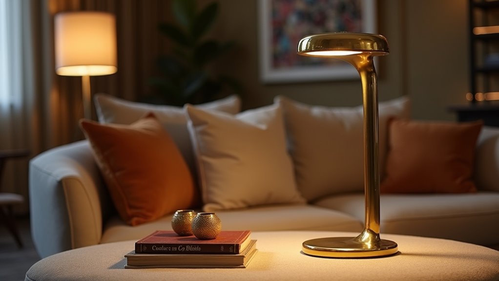 timeless warm metallic design