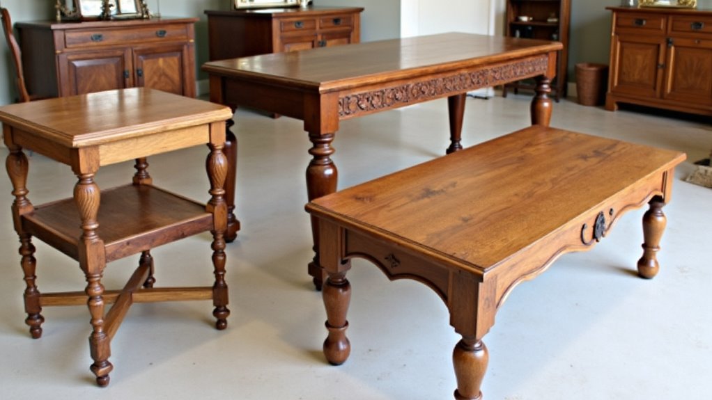 top oak coffee tables