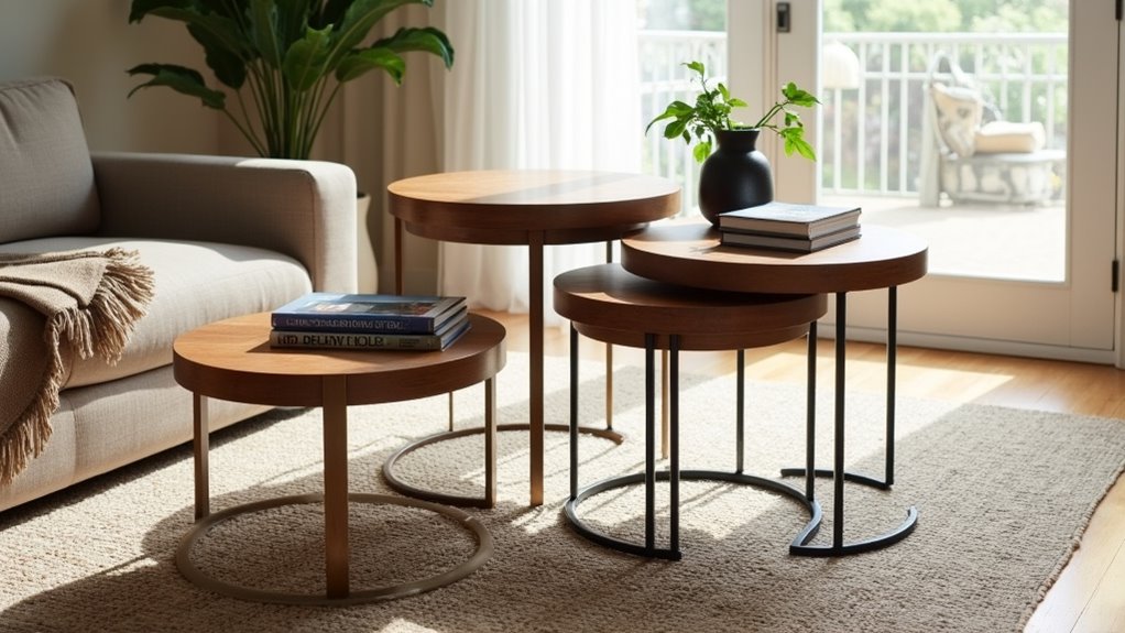 transformative nesting coffee tables