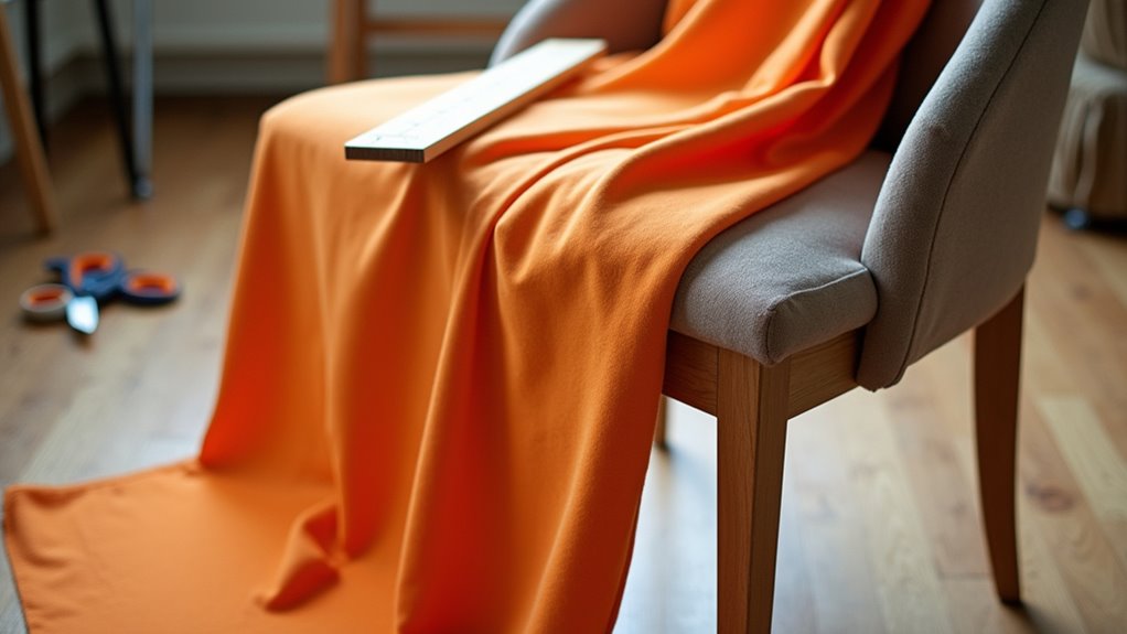 transforming chairs with fabric