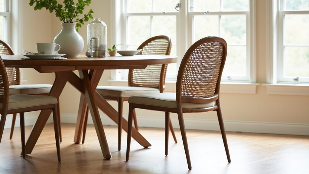 transitional dining chair design
