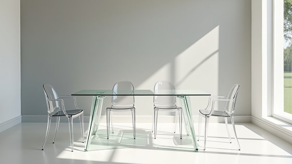 transparent elegance in minimalism