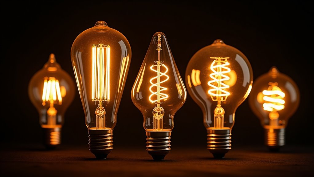 tungsten filament inefficient heat emitter