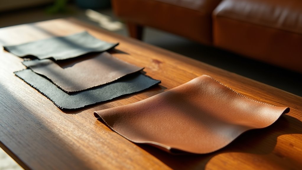 types and care of leather