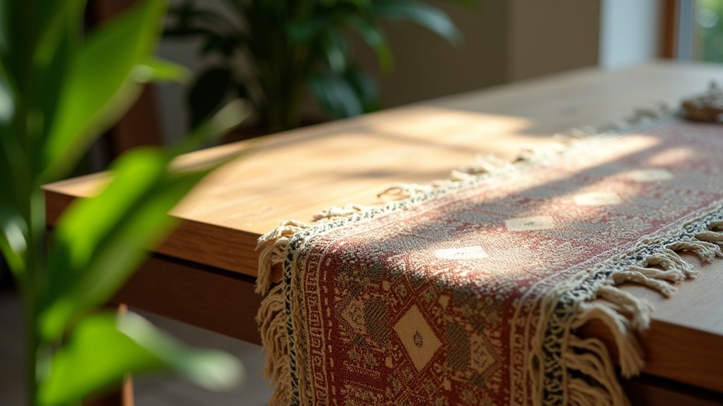 unique handcrafted table runners