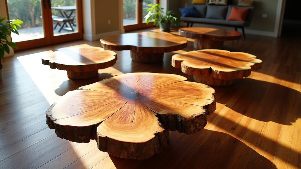 unique rustic coffee tables