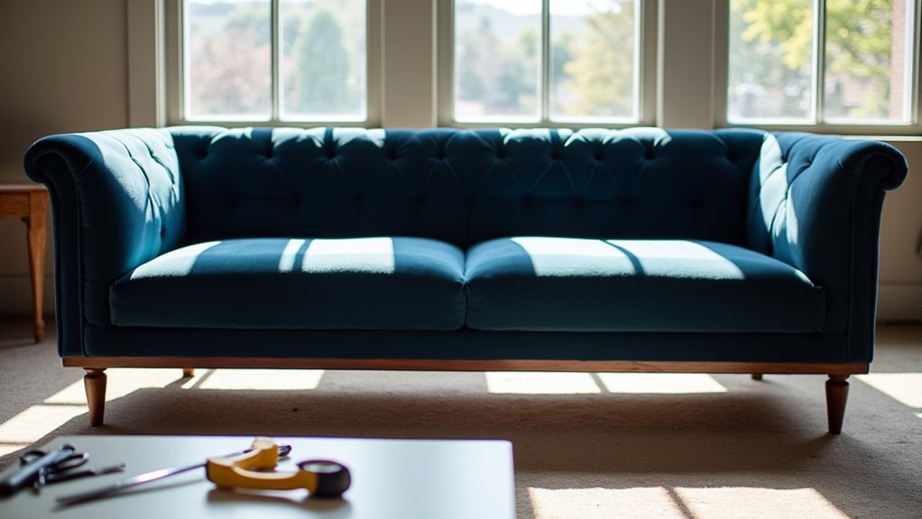 upholstery process for transformation