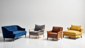 variety of sofa chairs