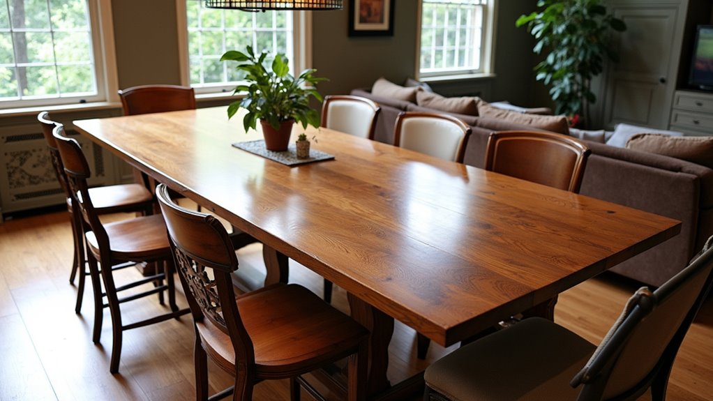 versatile dining table aesthetics