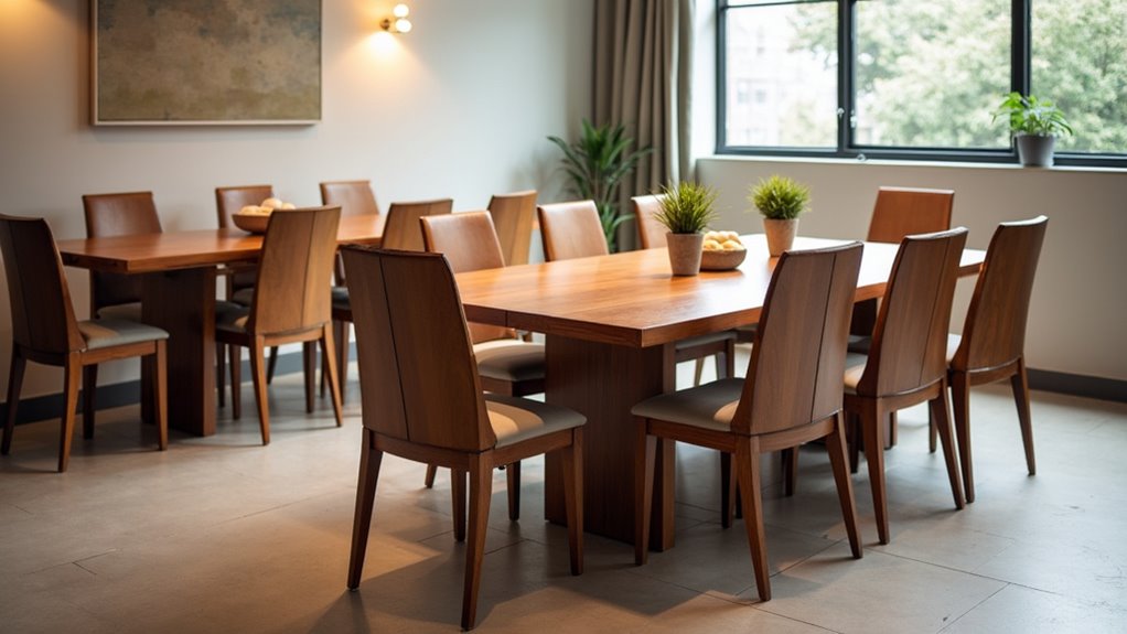 versatile dining table sizes