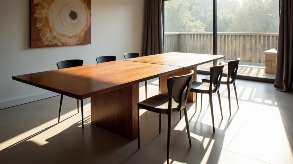 versatile expandable dining tables