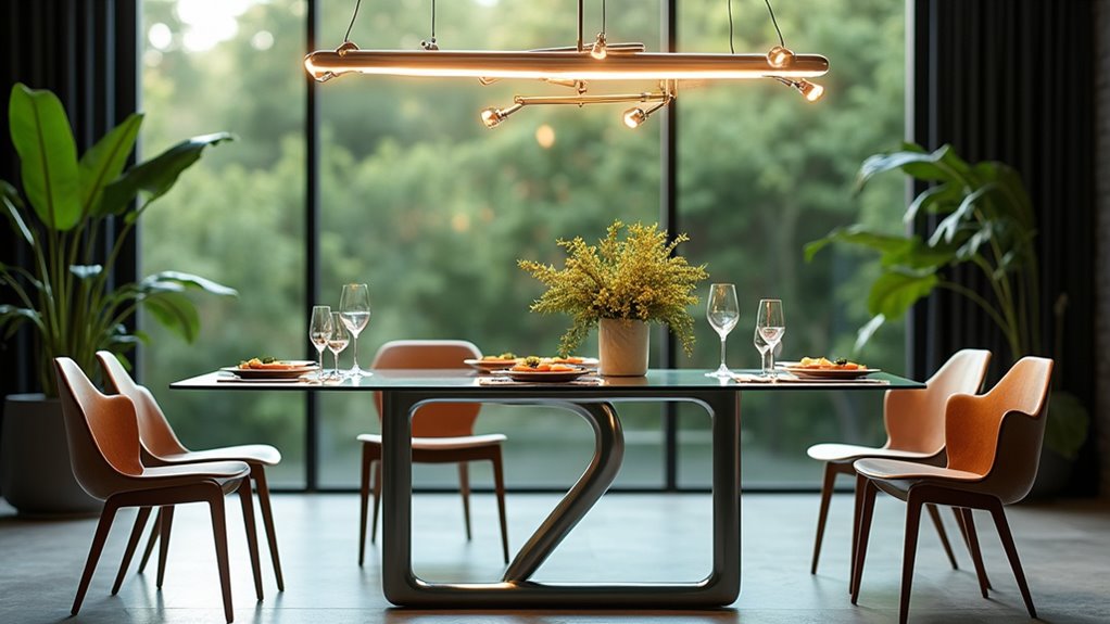 versatile glass dining tables