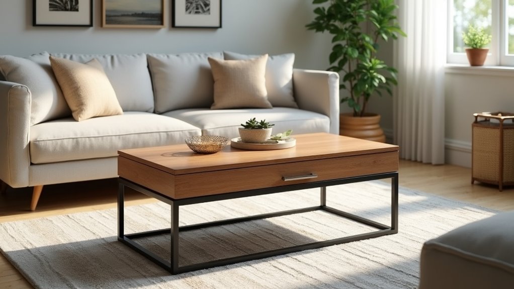 versatile lift top coffee table
