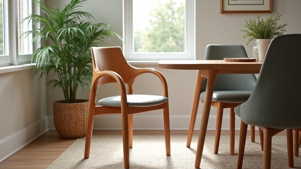 versatile mid century dining chair