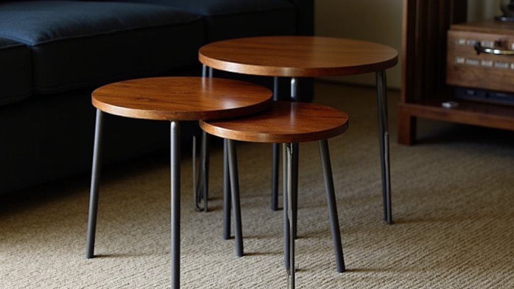 versatile nesting coffee tables