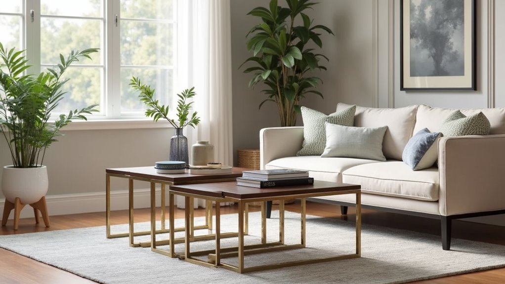 versatile nesting table designs