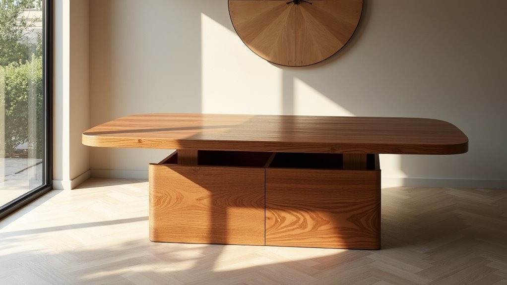 versatile rustic dining table