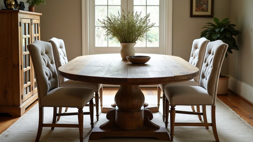 versatile rustic dining table