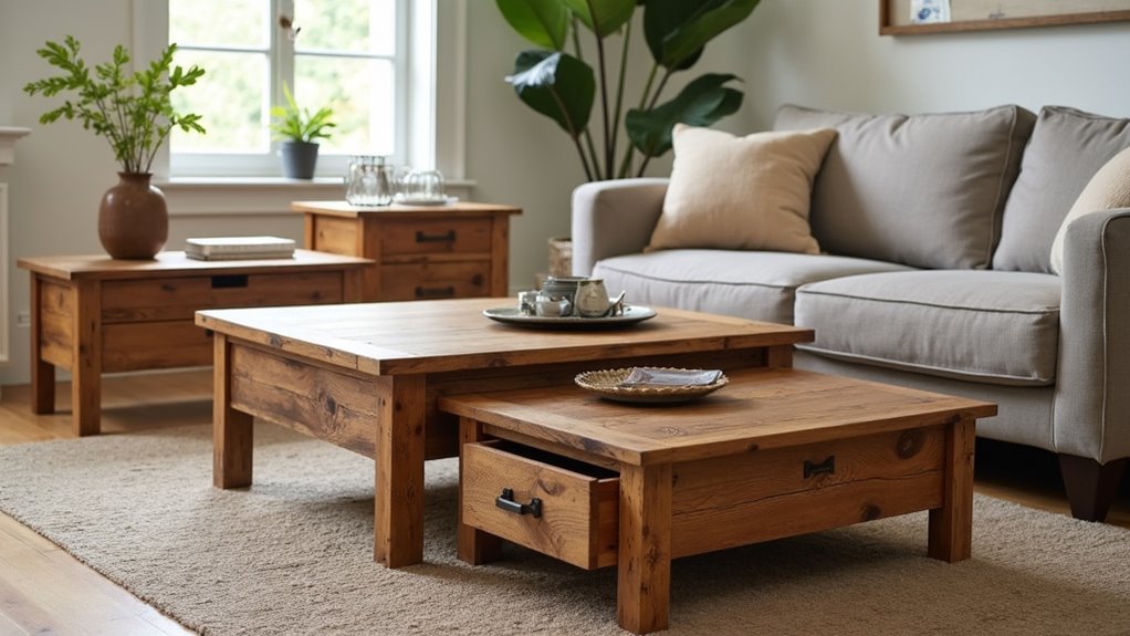 versatile space saving coffee tables