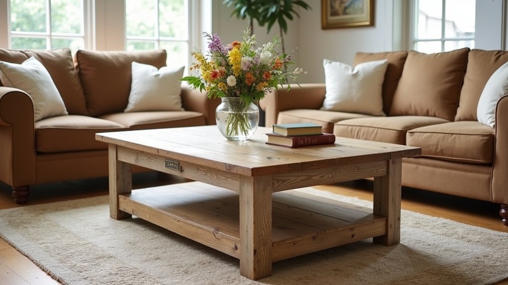 versatile two tone coffee table