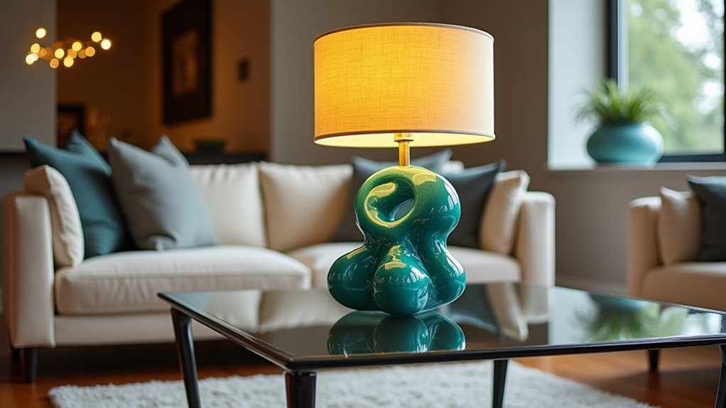 vibrant focal point lamps