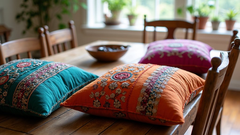 vibrant sustainable textile artistry