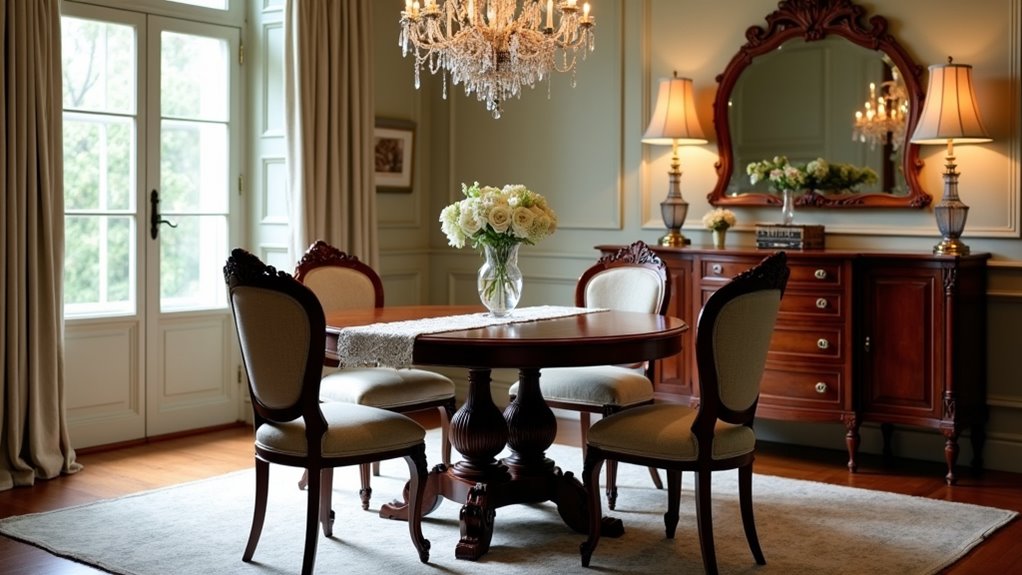 vintage drop leaf table