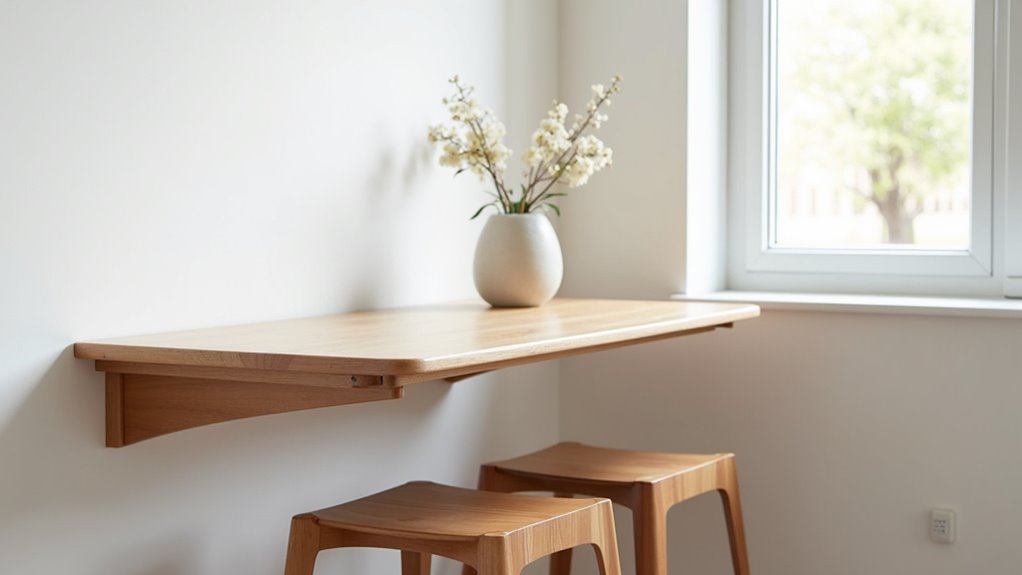wall mounted table advantages highlighted